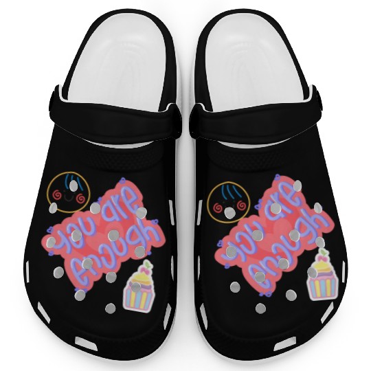 Truly you are enough for me-design by shahishop Clogs