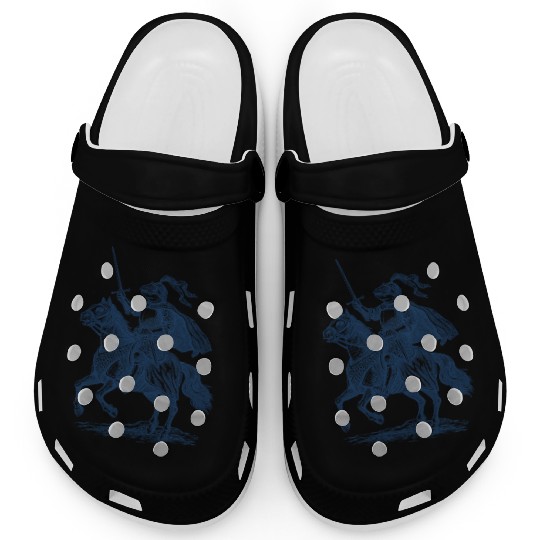 Frog Knight Vintage 90s Clogs, Funny Gag Gift