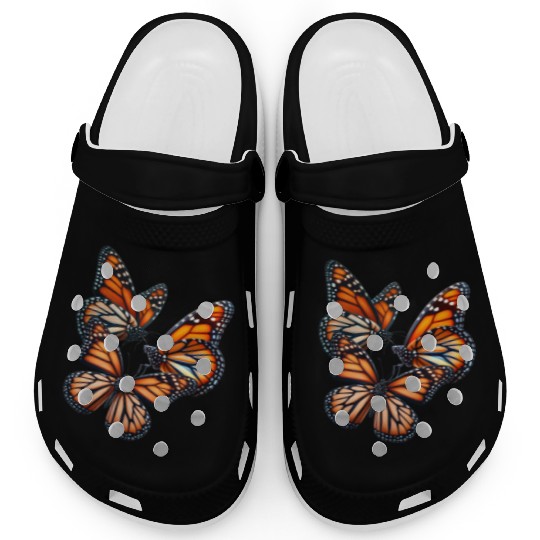 Monarch Butterflies Butterfly Lover Lepidopterist Clogs