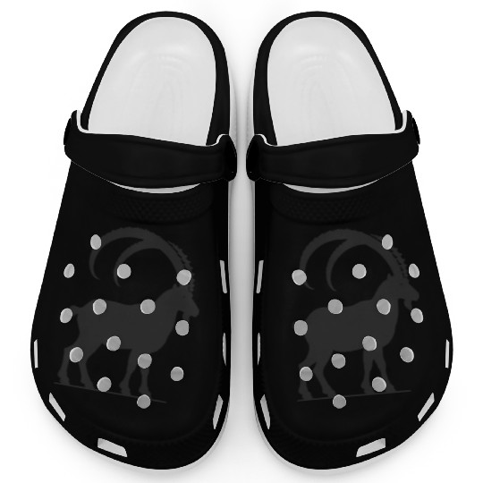 Majestic Capricorn - Silhouette Style Clogs