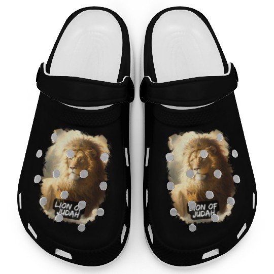 lion of judah Clogs