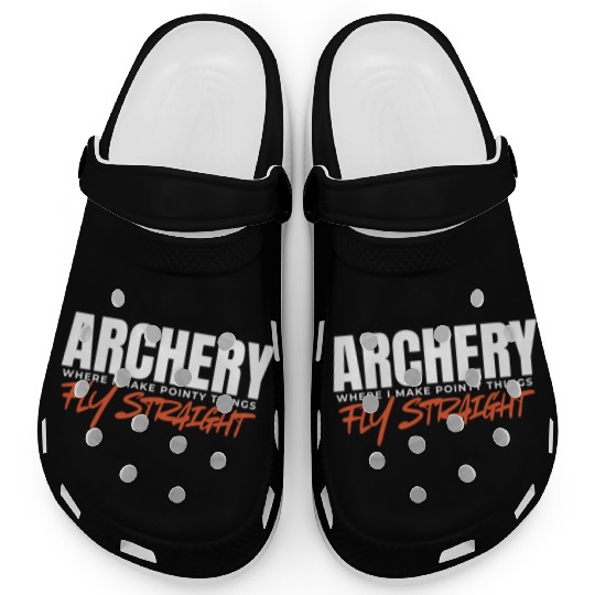 Funny Archery Coach Game Competition for Hunter Clogs
