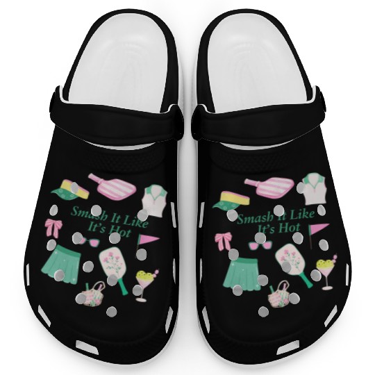 Padel Club Doodles Paddle Tennis Clogs