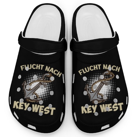 Florida Sailing FLYING TO KEY-WEST Sunshine-State Clogs