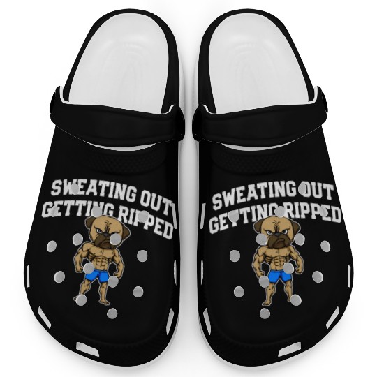 Sweating Out Getting Ripped Workout Player Gym Clogs