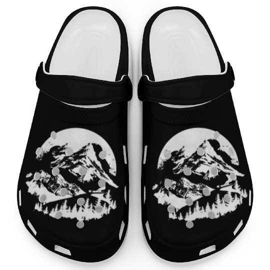 Snowboarding Drawing Clogs
