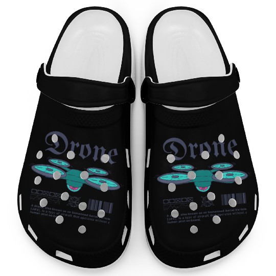 Drone Lovers' Apparel - Unique Designs by ZamTilla Clogs