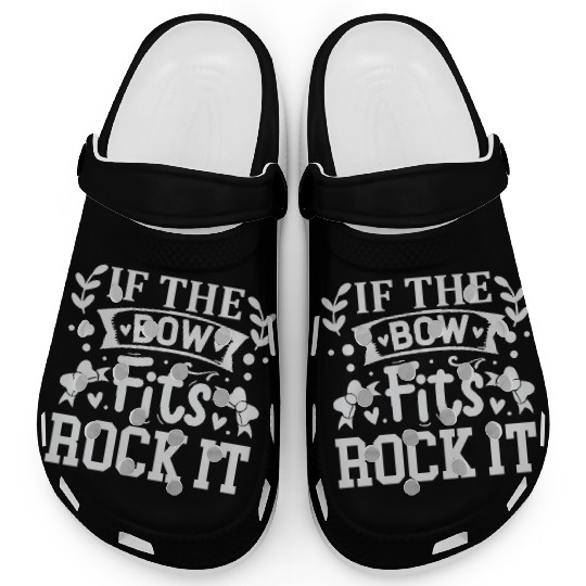 If The Bow Fits Rock It Chef Cooking Clogs