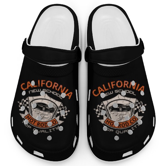 California New School Hot Rod Co. Clogs