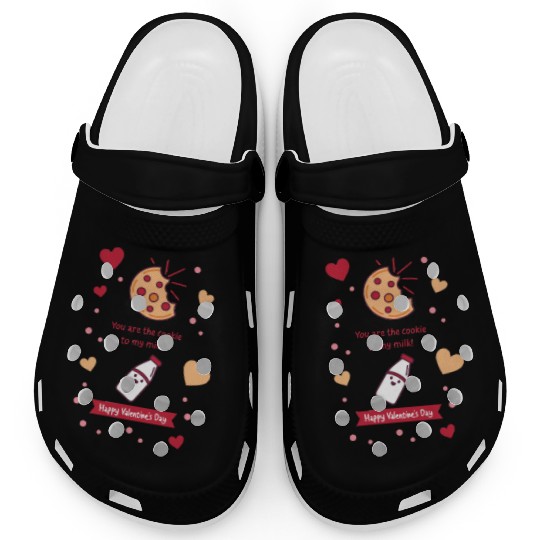 Valentine's Day: You Are The Biscuit For My Milk! Clogs