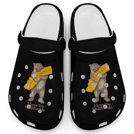 I Love You California Clogs