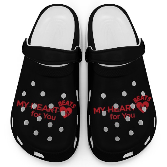 My heart beats for you Clogs