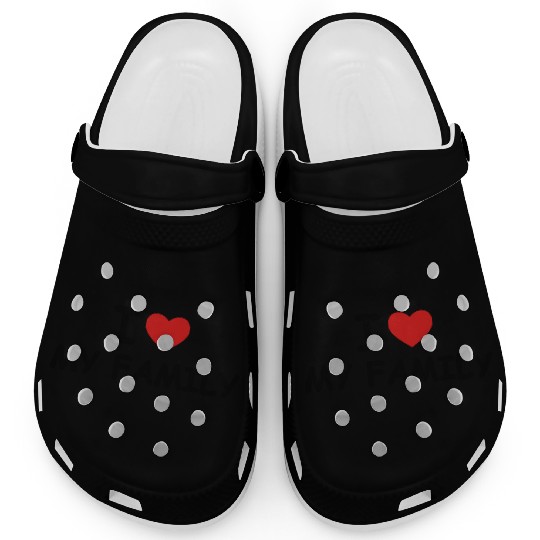 I love my family Clogs