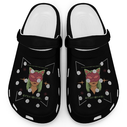 Anime Japanese Streetwear Clogs