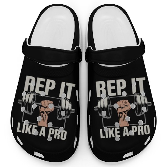 Hammer Curls Bodybuilding Fitness Workout Gym Clogs