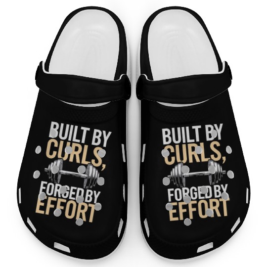 Hammer Curls Bodybuilding Fitness Workout Gym Clogs