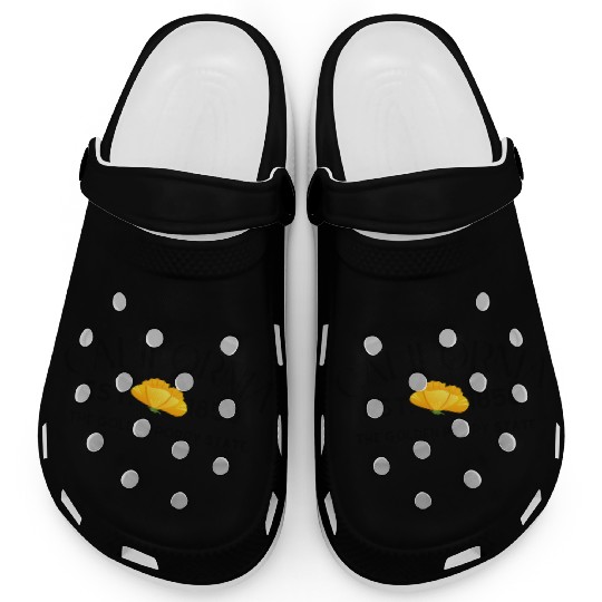 California Poppy State Gift Clogs