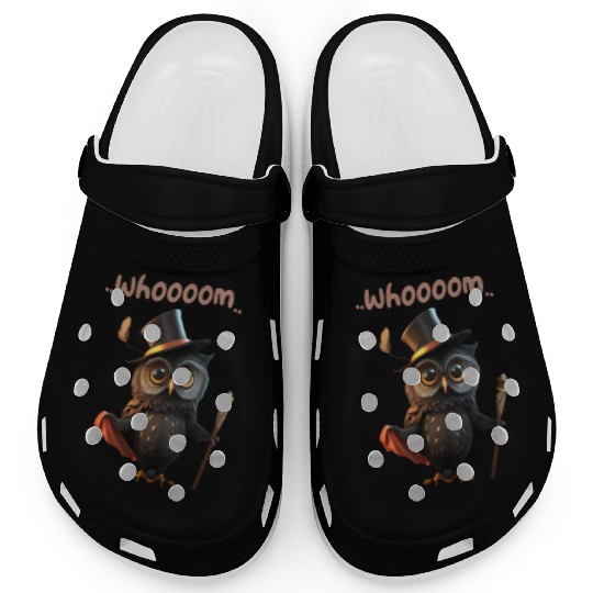 Wizard Owl - Whoooom Magic Clogs
