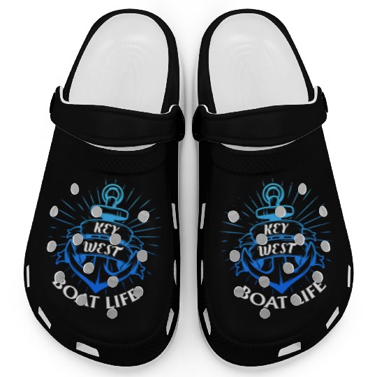 KEY-WEST BOAT LIFE Sailing Florida Keys West Keys Clogs