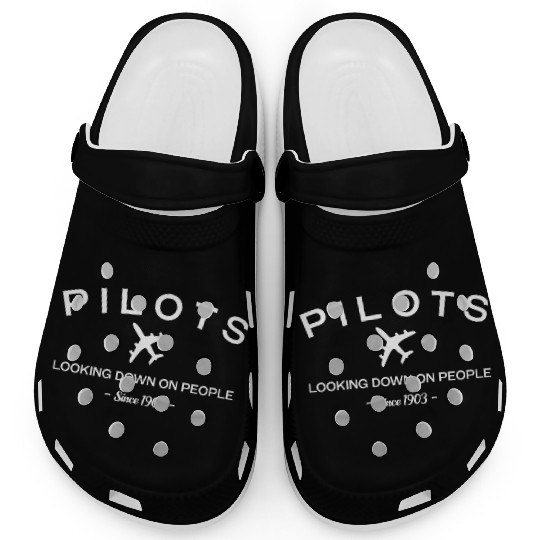 Pilots Looking Down On People Since 1903 Clogs