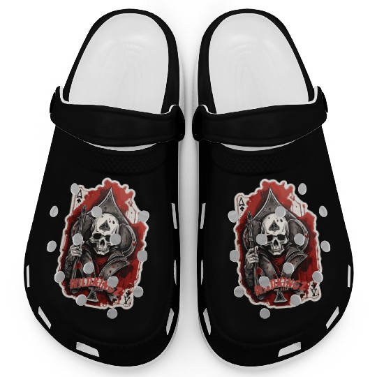 Ace of Spades Clogs