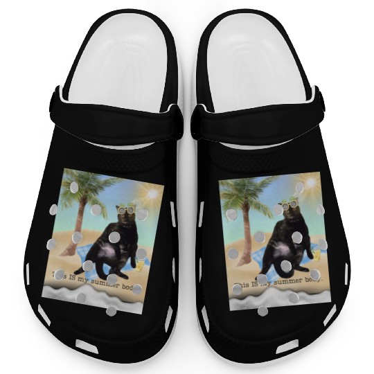 fat cat summer body Clogs
