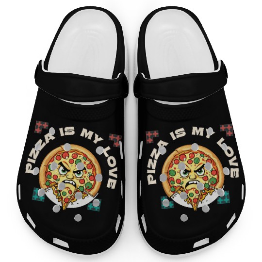 Pizza Is My Valentine Pizza is my love Clogs
