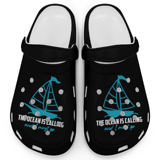 Florida Keys THE OCEAN IS CALLING I MUST GO Clogs