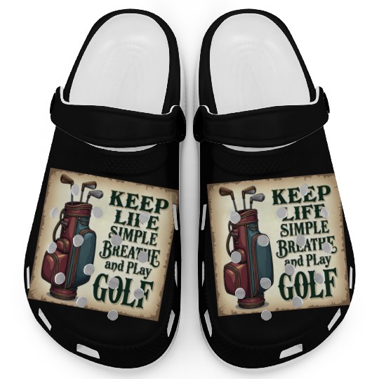 Golf Breath and Play Golf Clogs