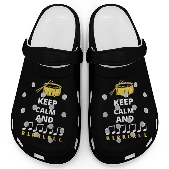Keep Calm and RLRRLRLL Clogs