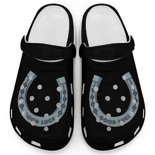 Good Luck Horseshoe Clogs