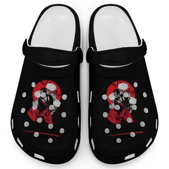 Cyber Samurai – Neo-Japanese Warrior Art Clogs