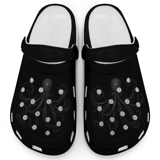 Grunge Octopus Clogs