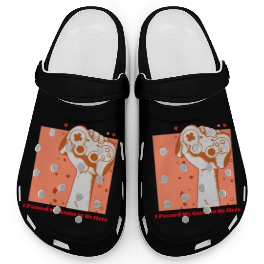 I paused my game to be here Clogs