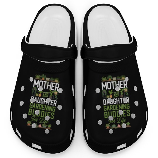 Plant Lover Gardening Mom Daughter Clogs