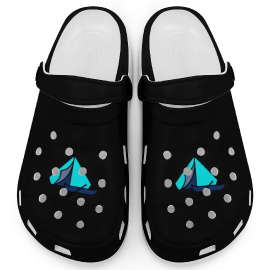 Kayak Camping blue Clogs