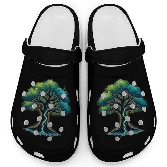 Majestic Tree of Life Clogs