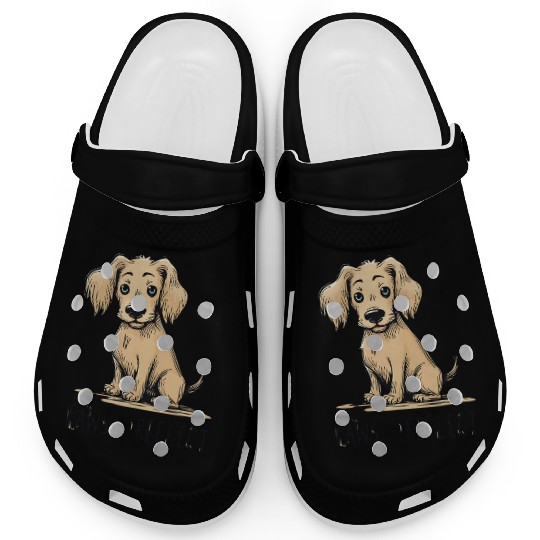Cute Puppy | Cute Dog Design Clogs