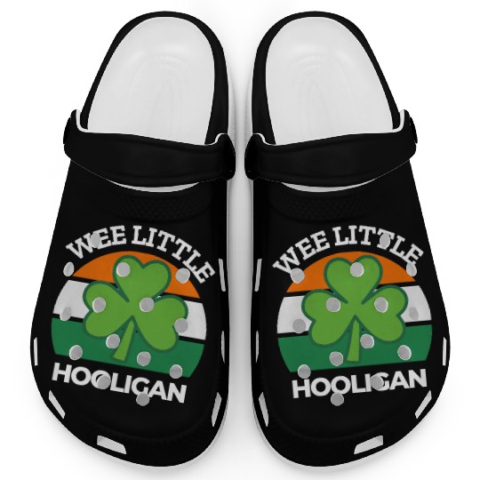 Wee Little Hooligan Great Saint Patrick Day Gift Clogs