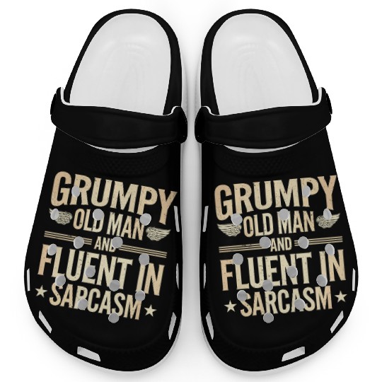 Grumpy Old Man Clogs