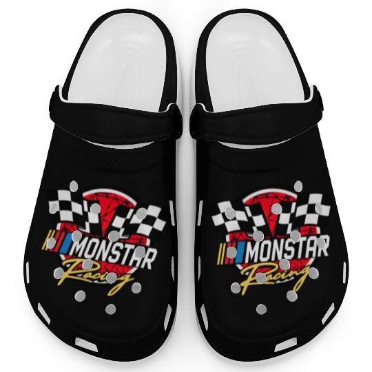 monstar racing barbed wire Clogs