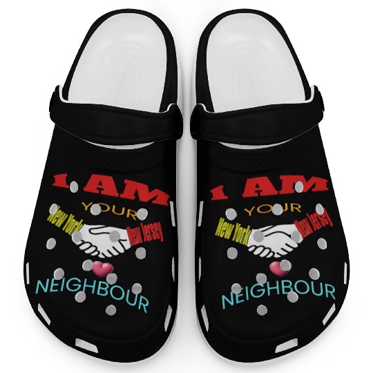 I AM YOUR NEIGHOUR NEW YORK AND NEW JERSEY Clogs