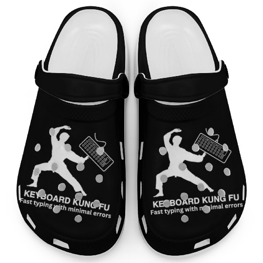 KEYBOARD KUNG FU Clogs