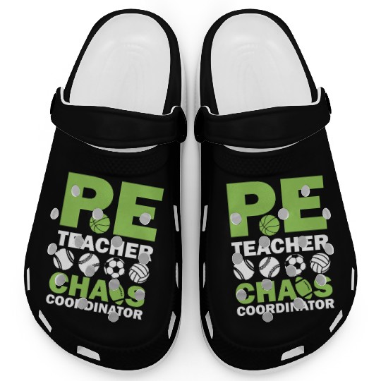 PE teacher chaos coordinator Clogs