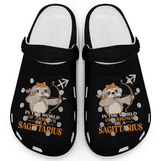 In The World Of Arrows Be A Sagittarius Zodiac Clogs