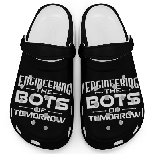 AI Robotics Geek Tech Humor Robot Clogs