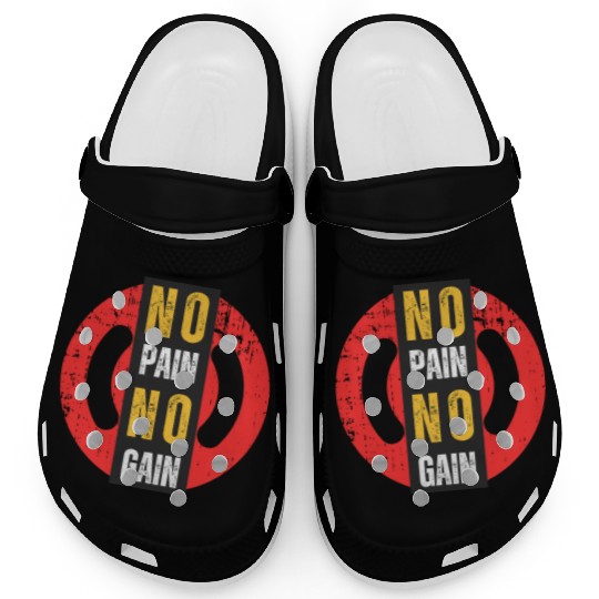 Gym - No Pain No Gain Clogs