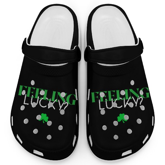 Feeling Lucky With Clover Clogs