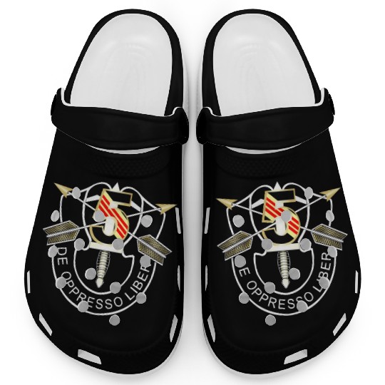5th Special Forces Group De Oppresso Liber Design Clogs