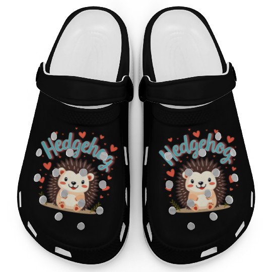 Charming Hedgehog Clogs
